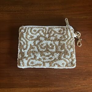 🌸 Antonio Melani  Beaded Pouch